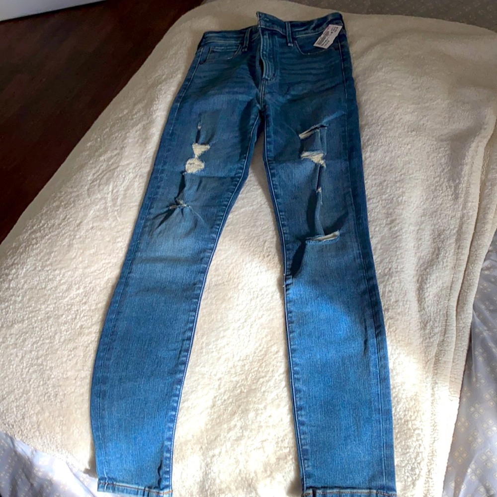 Abercrombie & Fitch jeans, size 0/25, in very good condition